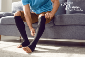 medias de compresión, circulación sanguínea, varices, hinchazón, dolor de piernas, coágulos sanguíneos.